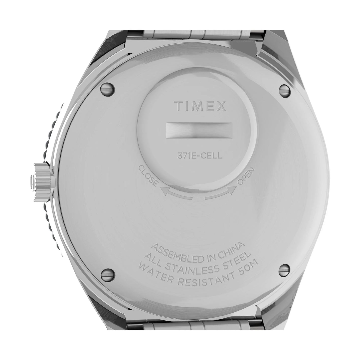 Timex Q GMT Quartz Black Round Dial Analog Men's Watch - TW2V38000UJ