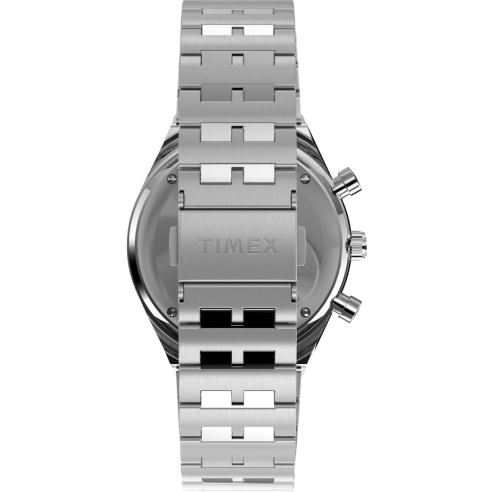 Q Timex Chronograph Stainless Steel Bracelet Men's Watch - TW2V42600UJ