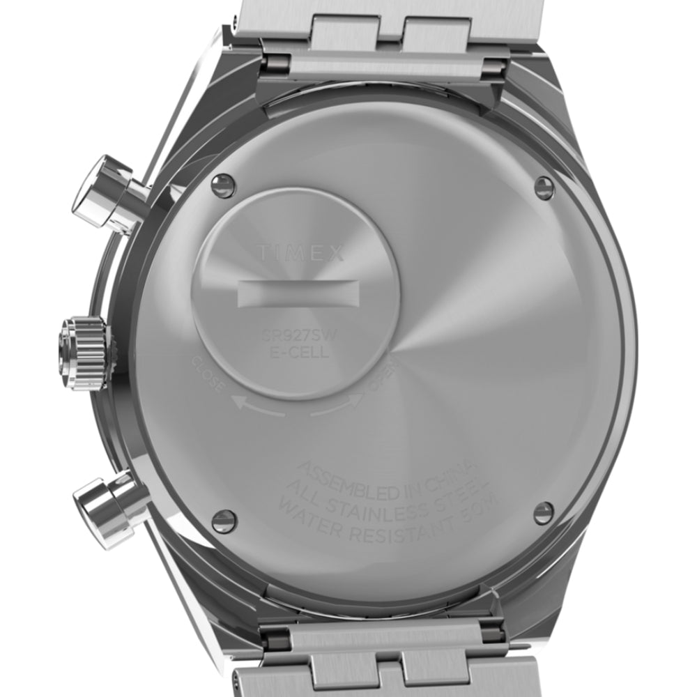 Q Timex Chronograph Stainless Steel Bracelet Men's Watch - TW2V42600UJ