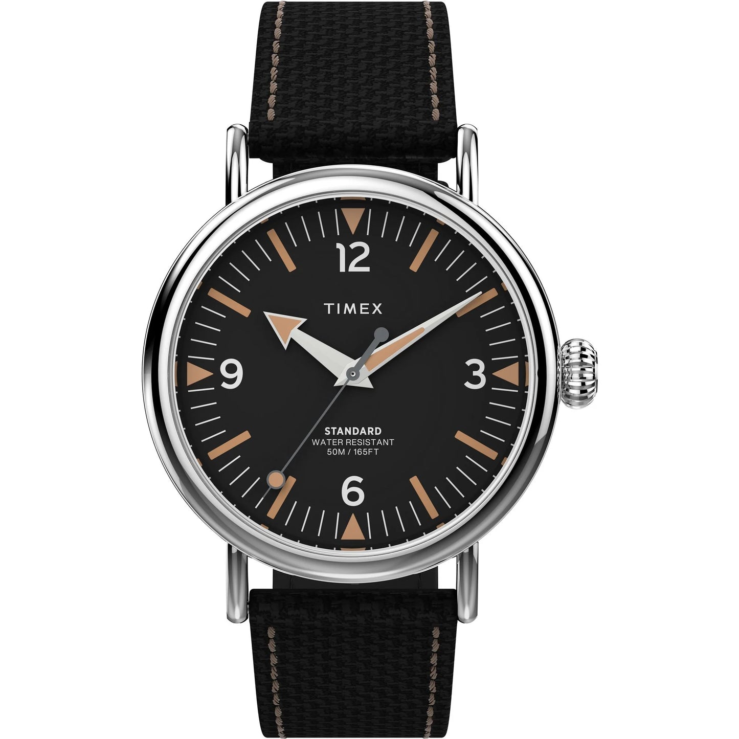 Timex Standard Black Round Dial Analog Men's Watch - TW2V44000UJ
