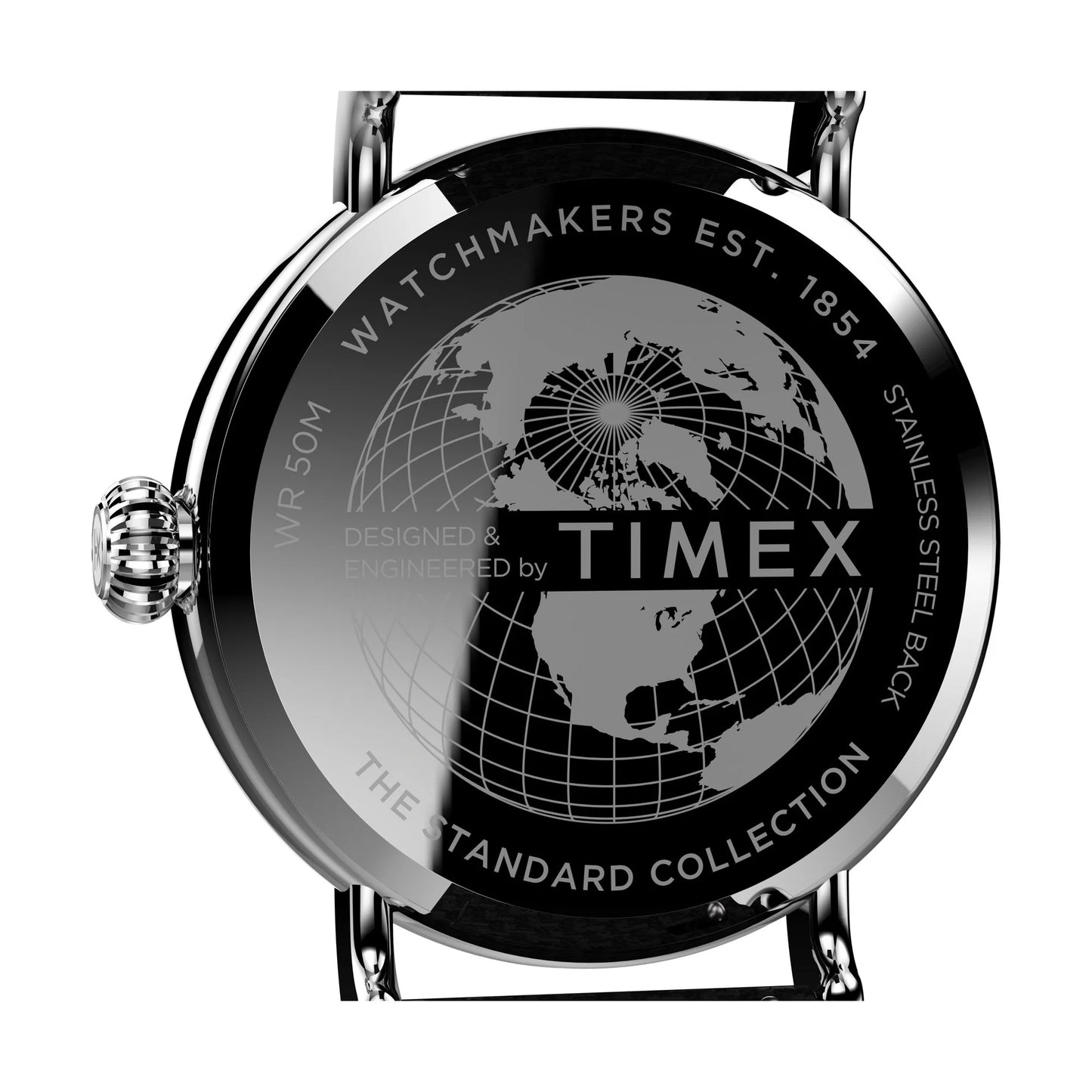 Timex Standard Black Round Dial Analog Men's Watch - TW2V44000UJ