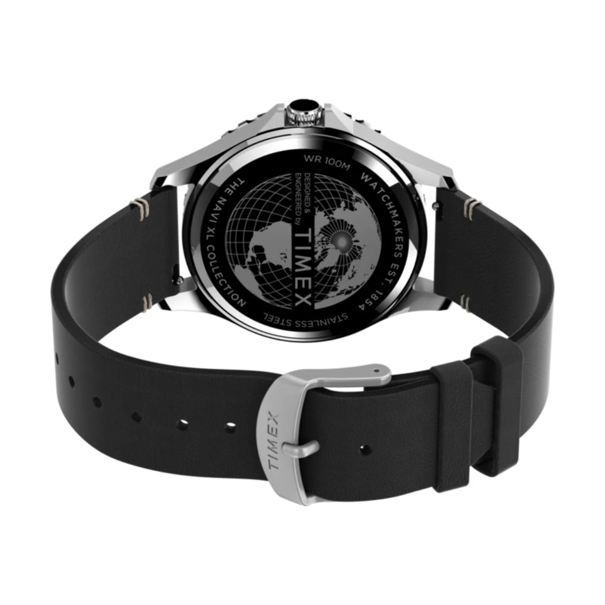 Timex Navi Harbour XL 41mm Black Dial Men's Watch - TW2V45300UJ