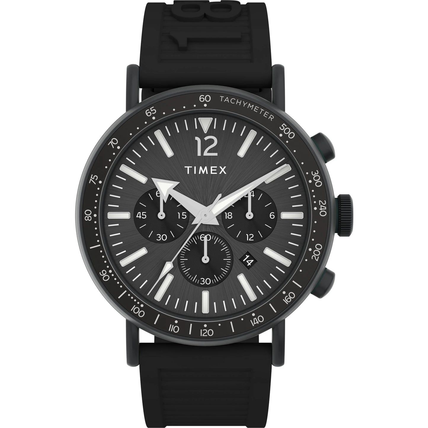 Timex Waterbury Black Round Dial Analog Men's Watch - TW2V71900UJ