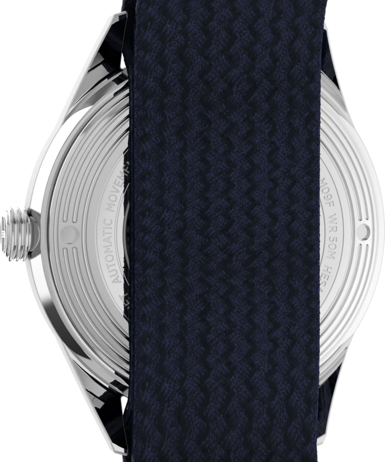 Timex Marlin Jet Automatic 38mm Fabric Strap Men's Watch - TW2V72300U9