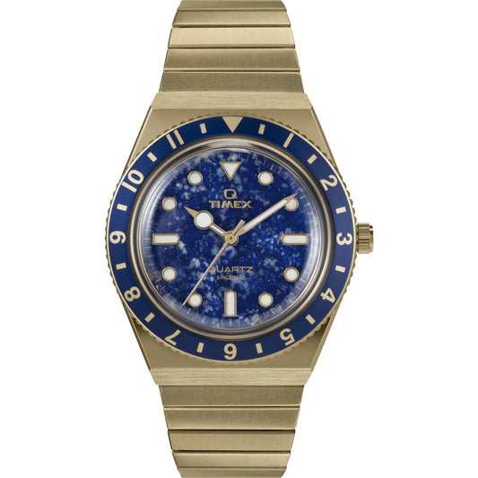 Q Timex Blue Round Dial Analog Women's Watch - TW2V92400UJ