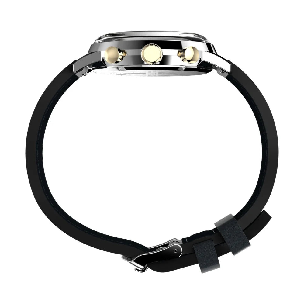 Timex Marlin Round Stainless Steel Beige Dial Analog Watch- Tw2W10000Uj