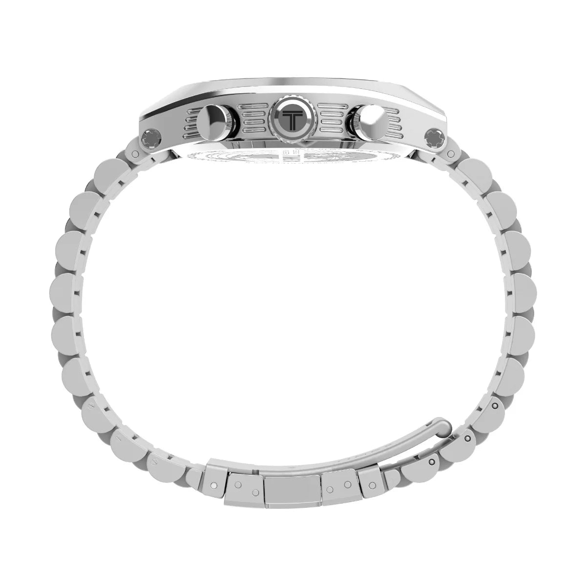 Timex Legacy Tonneau Chrono Stainless Steel Men's Watch - TW2W22200UJ