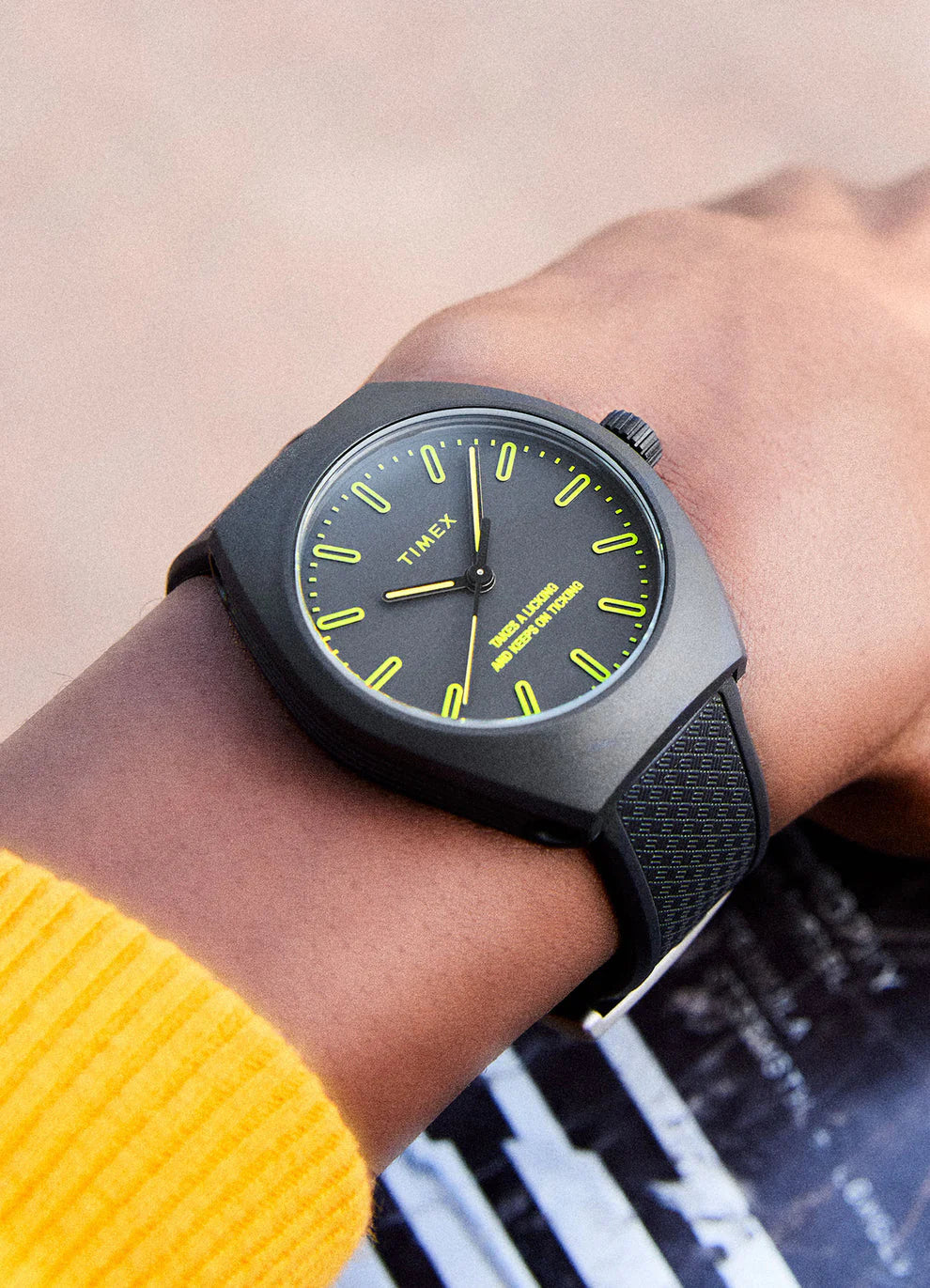Timex Urban Pop 40mm Eco-Friendly Strap Watch - TW2W42400UJ