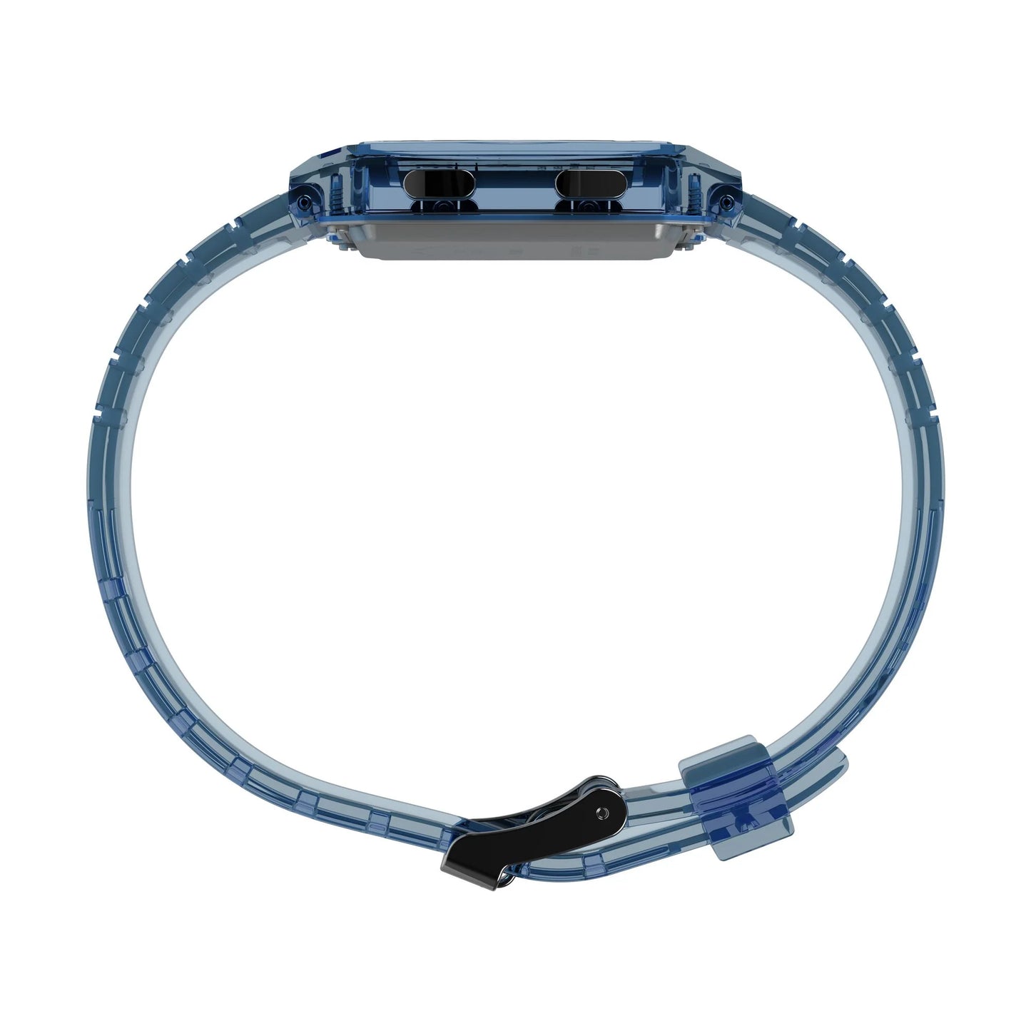 Timex Q Grey Rectangle Dial Digital Unisex Watch - TW2W45100UJ