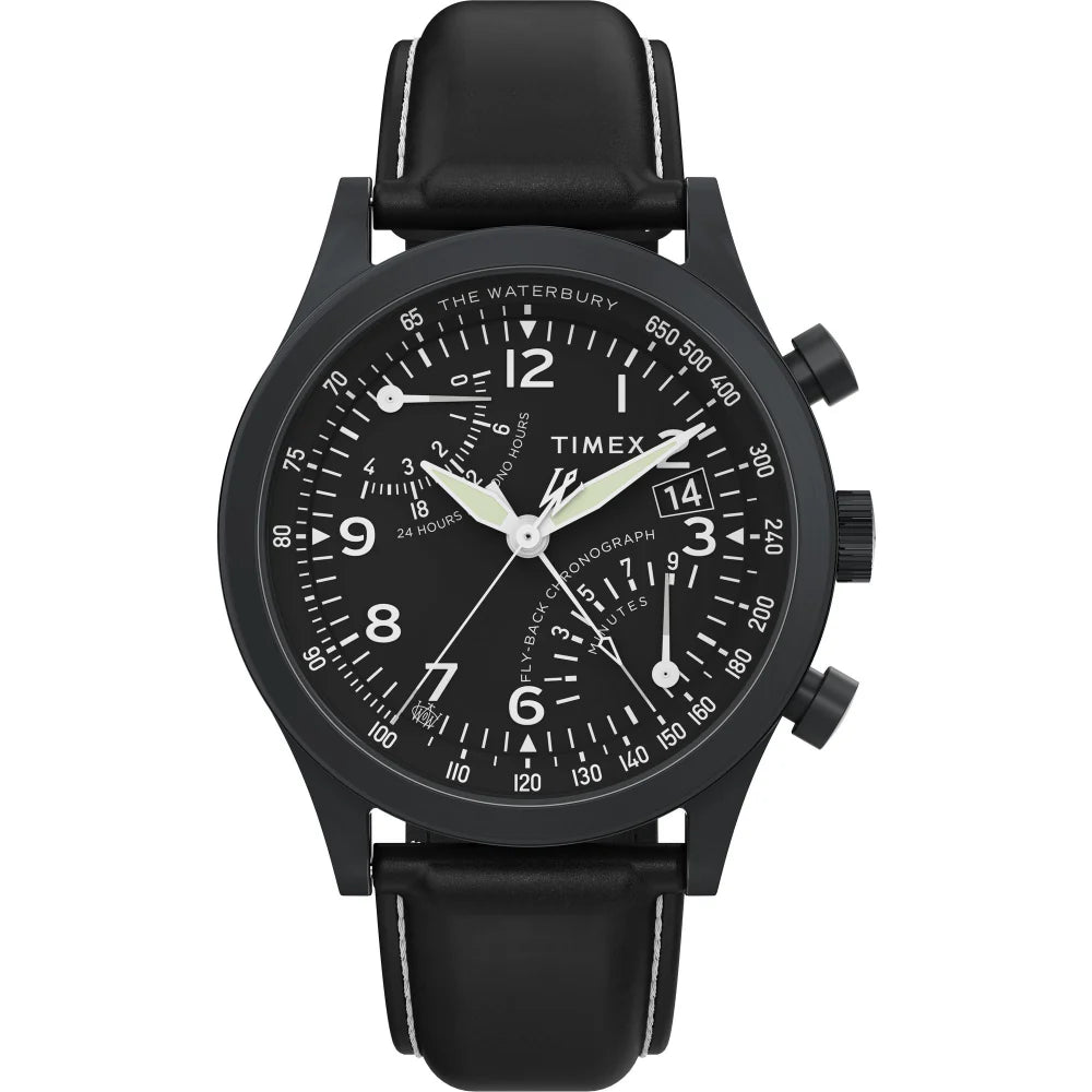 Timex Waterbury Traditional Fly Back Chronograph Men' Watch - TW2W48000UJ