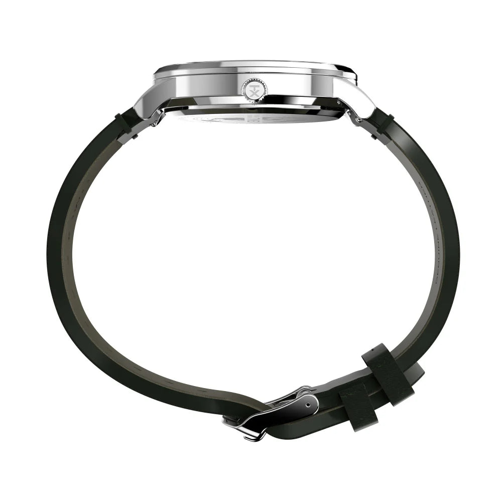 Timex Waterbury Roman Numerals Green Dial Men's Watch - TW2W50500UJ