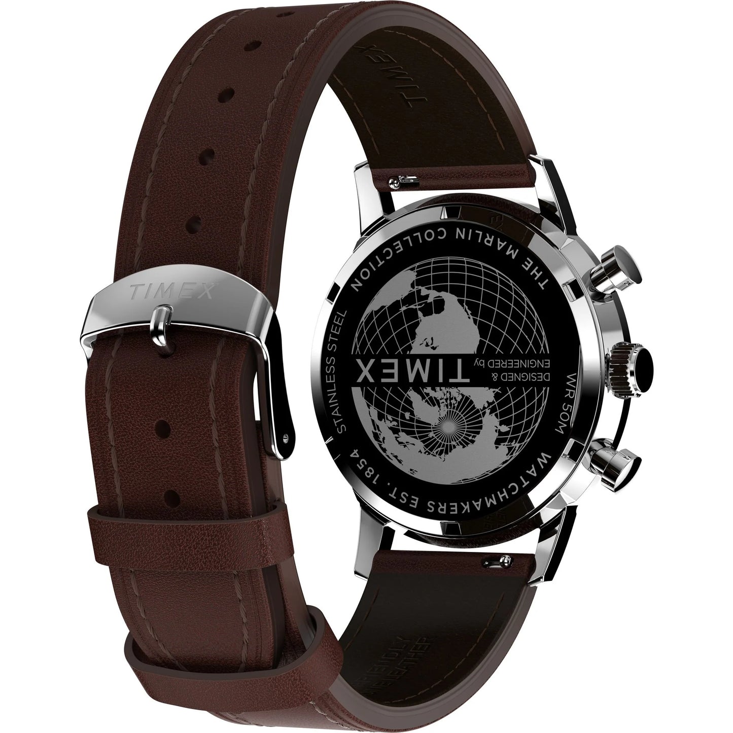 Timex Marlin Rose Gold Round Dial Analog Men's Watch - TW2W51400UJ