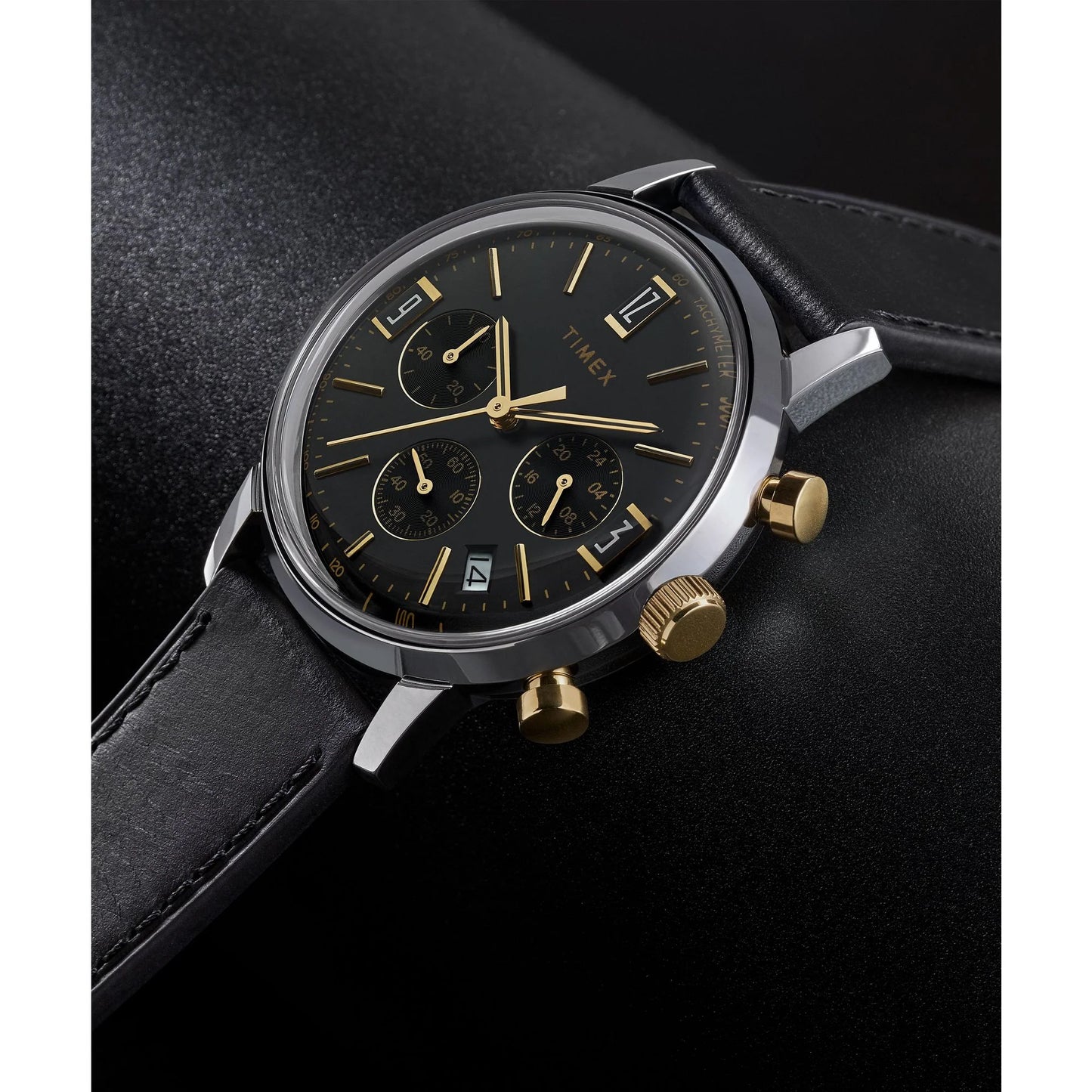 Timex Marlin Men Black Round Dial Analog Watch - TW2W51500UJ