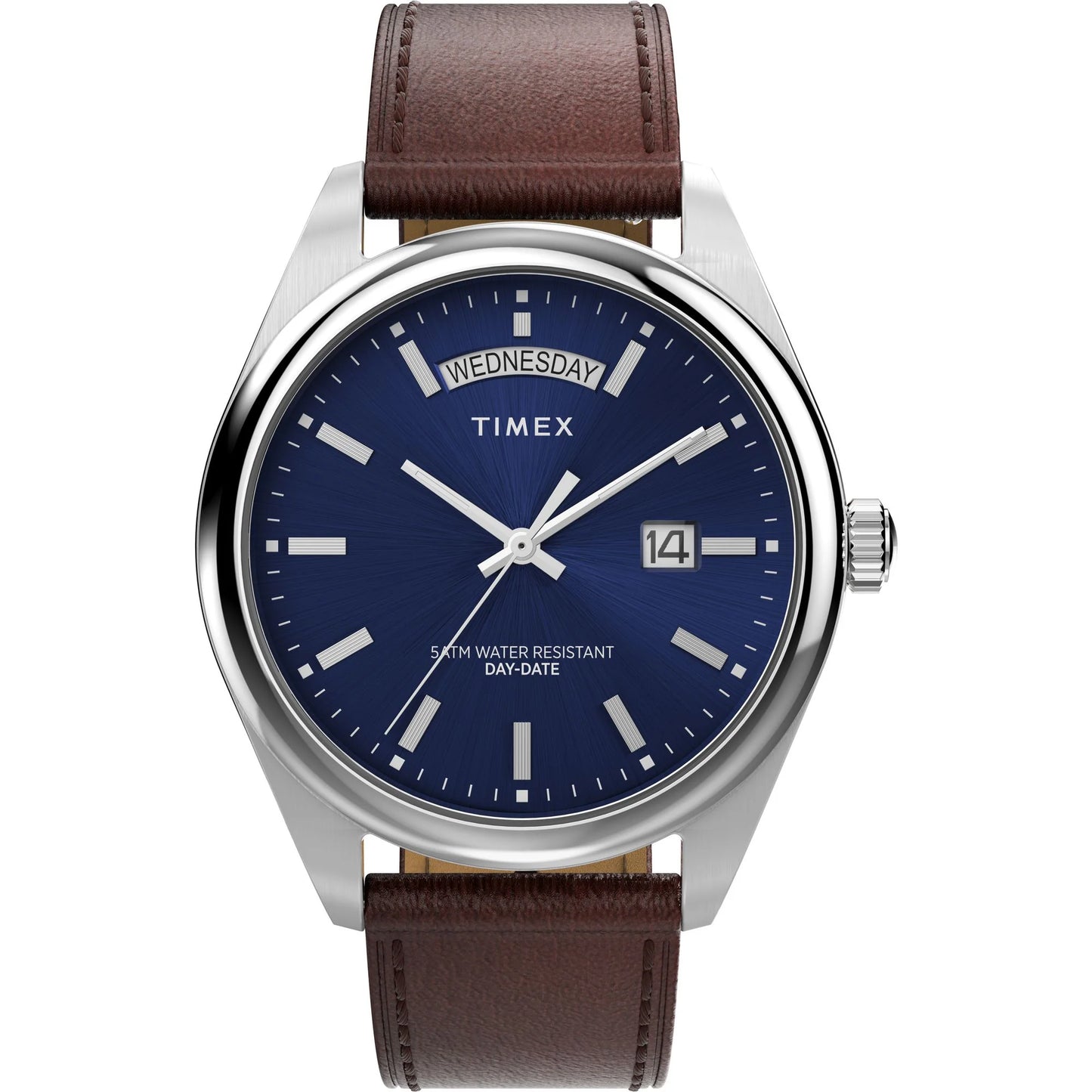Timex Trend Men Blue Round Dial Analog Watch - TW2W57200UJ