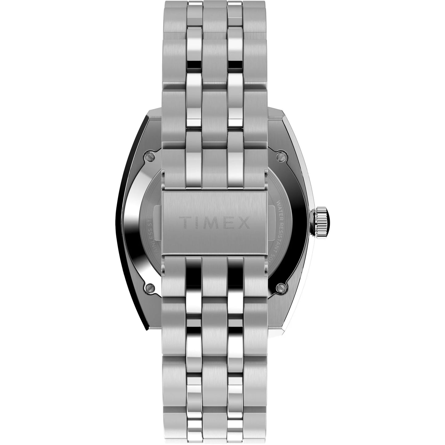 Timex Marlin Men Black Tonneau Dial Automatic Analog Watch - TW2W58800UJ