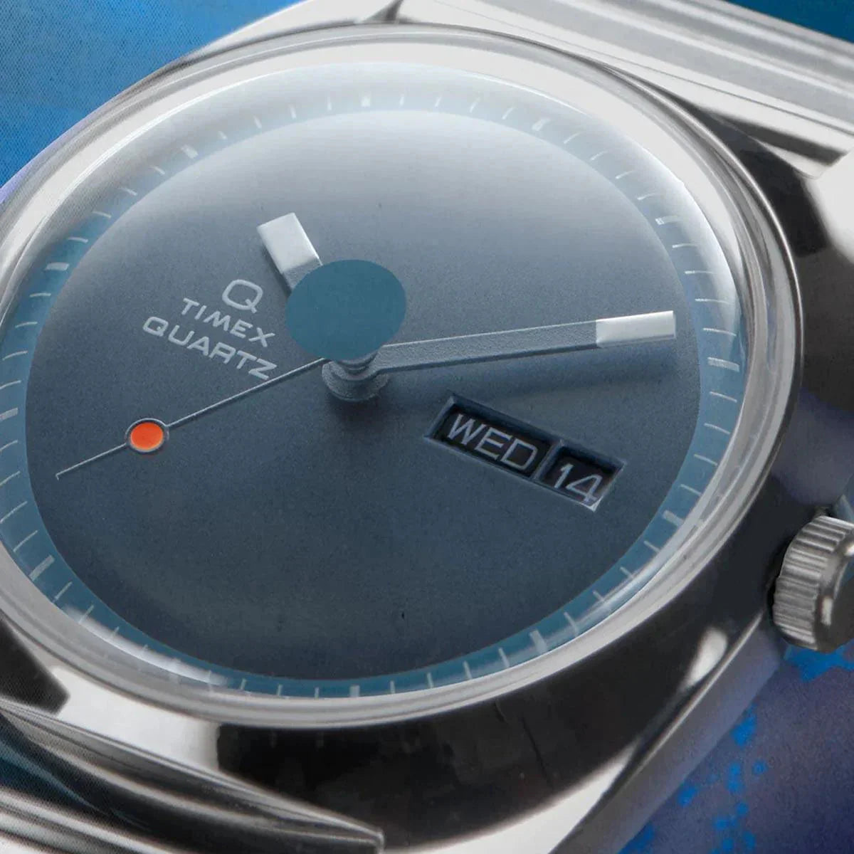 Timex Q 1975 Enigma Reissue Stainless Steel Men's Watch TW2W59800UJ