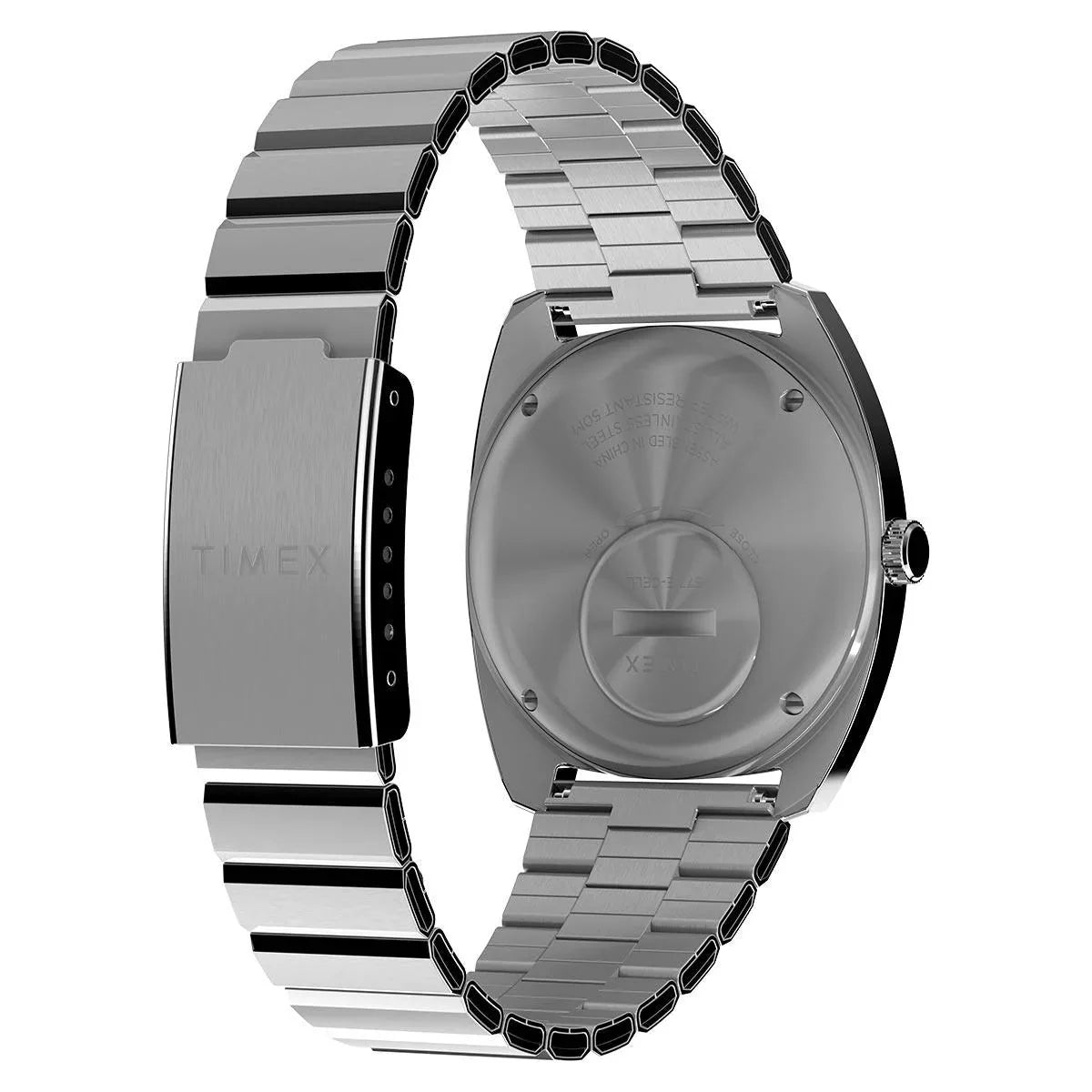 Timex Q 1975 Enigma Reissue Stainless Steel Men's Watch TW2W59800UJ