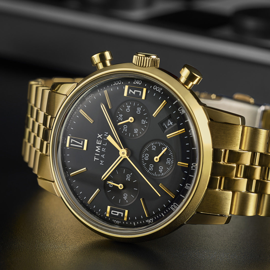 Timex Golden Marlin Quartz Chronograph 40mm Watch (Men) - TW2W59900UJ