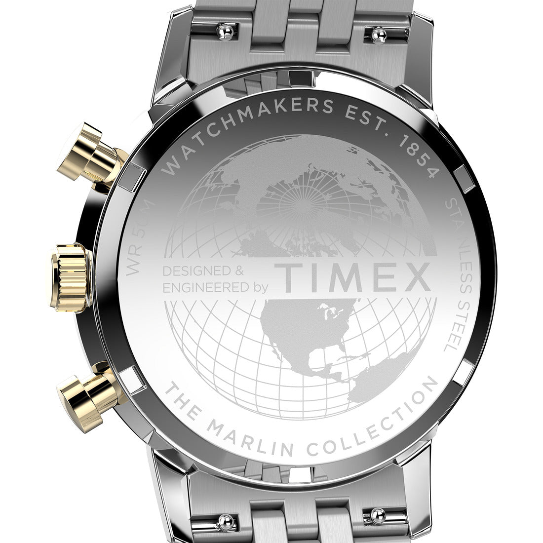 TW2W60000 Timex Marlin Quartz Chronograph 40mm Bicolor Watch (Men)