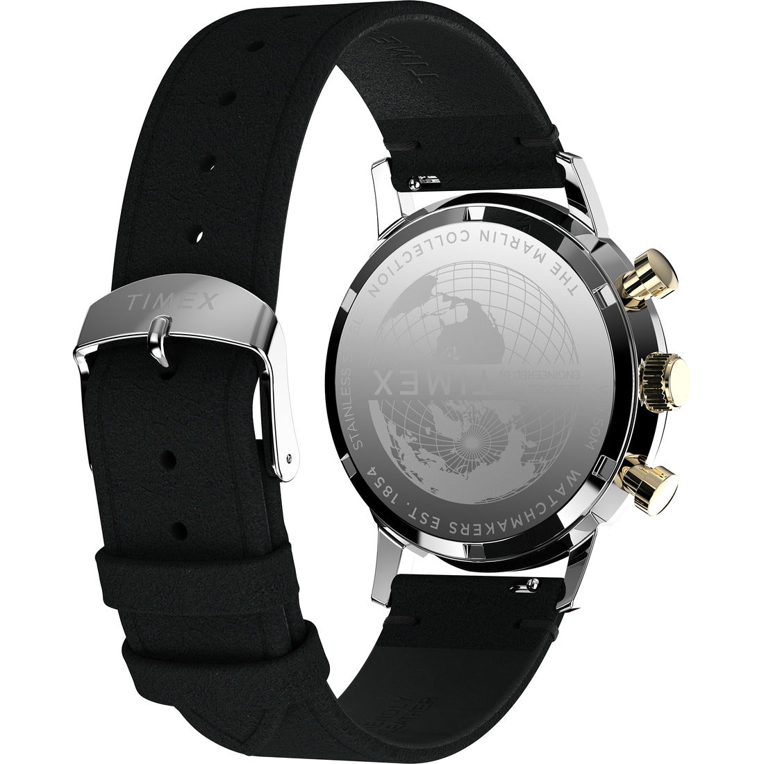 TW2W60300UJ Timex | Marlin Quartz Chrono St Steel Case Watch (Men)