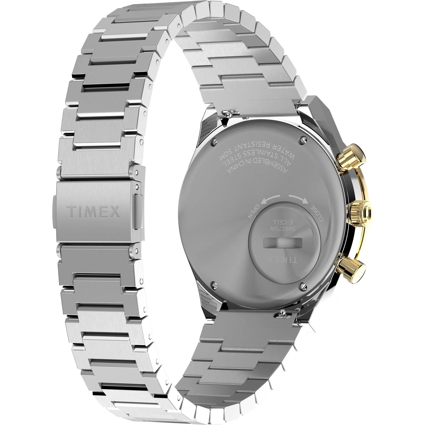 Q Timex Black Round Dial Analog Men's Watch - TW2W64200UJ