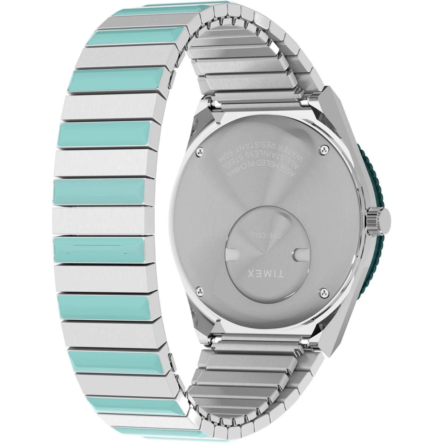 Q Timex Blue Round Dial Analog Women's Watch - TW2W87800UJ