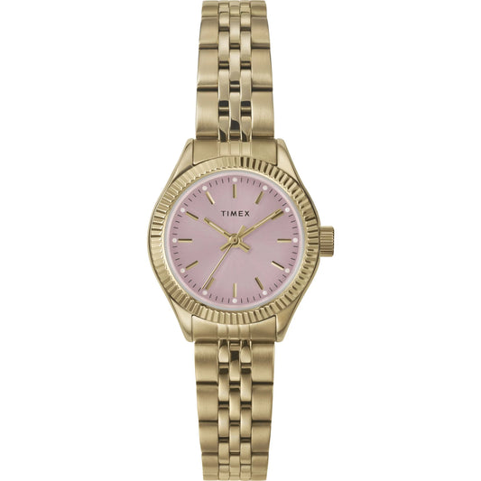 Timex Trend Pink Round Dial Analog Women's Watch - TW2W90800UJ