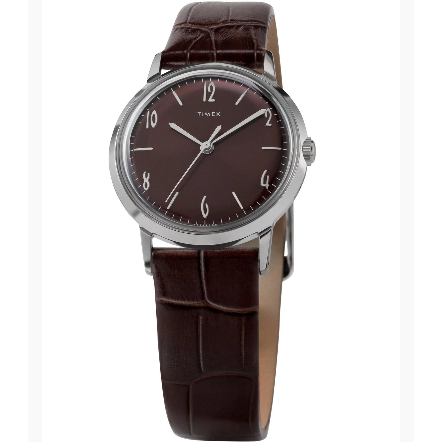 Timex Marlin Brown Round Dial Automatic Men's Watch - TW2W93300UJ