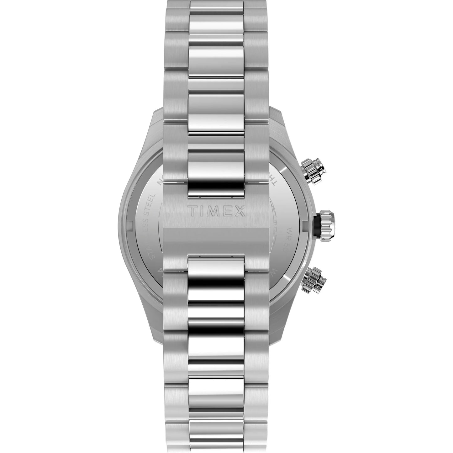 Timex Waterbury Silver-Tone Round Dial Analog Men's Watch - TW2Y19200UJ