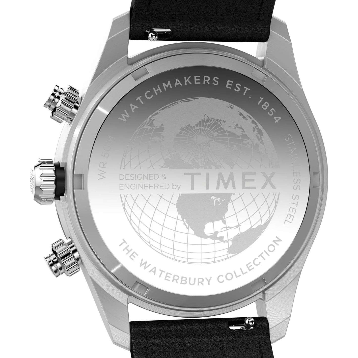 Timex Waterbury Silver-Tone Dial Analog Men's Watch - TW2Y19300UJ