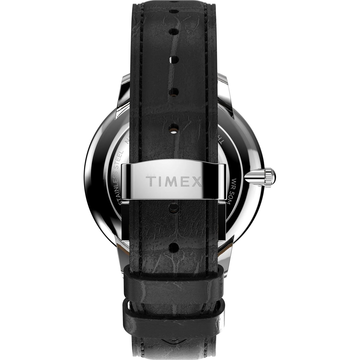Timex Waterbury Roman Numerals Silver-Tone Dial Analog Men's Watch - TW2Y23100UJ