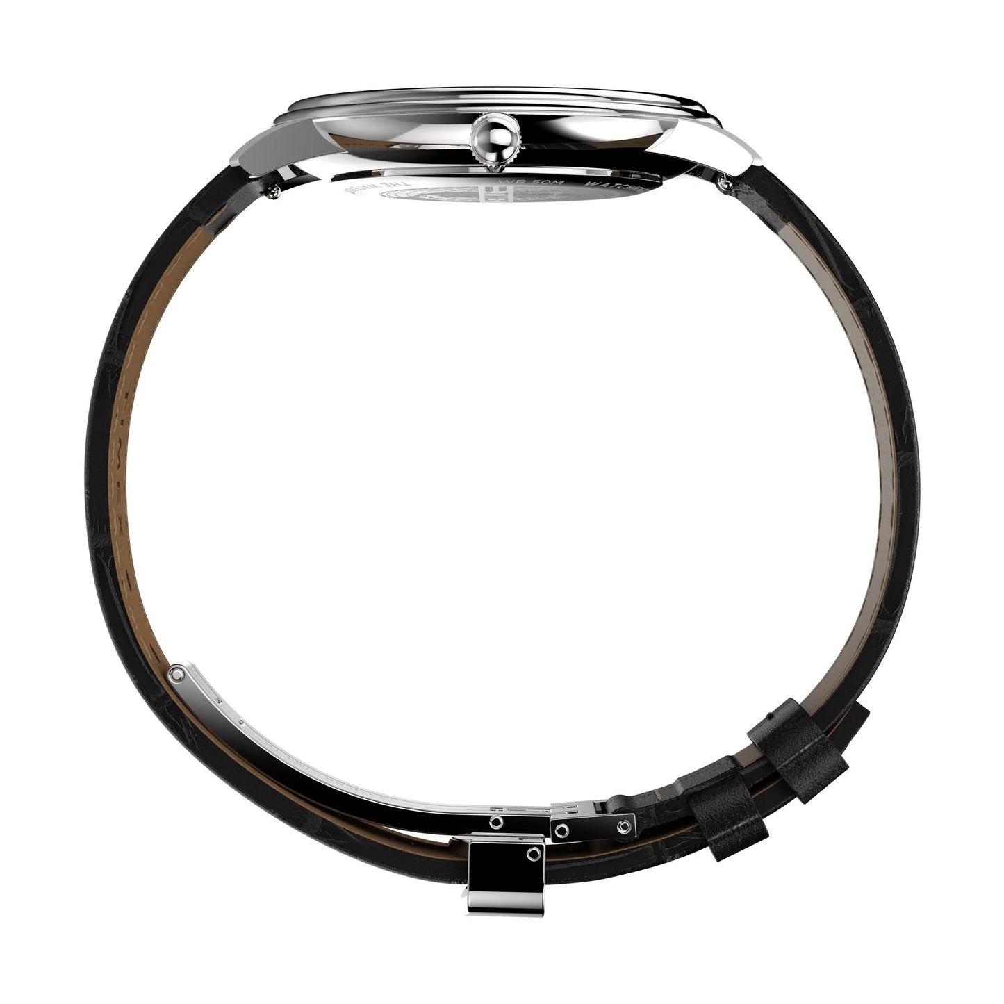 Timex Waterbury Roman Numerals Black Dial Analog Men's Watch - TW2Y23200UJ