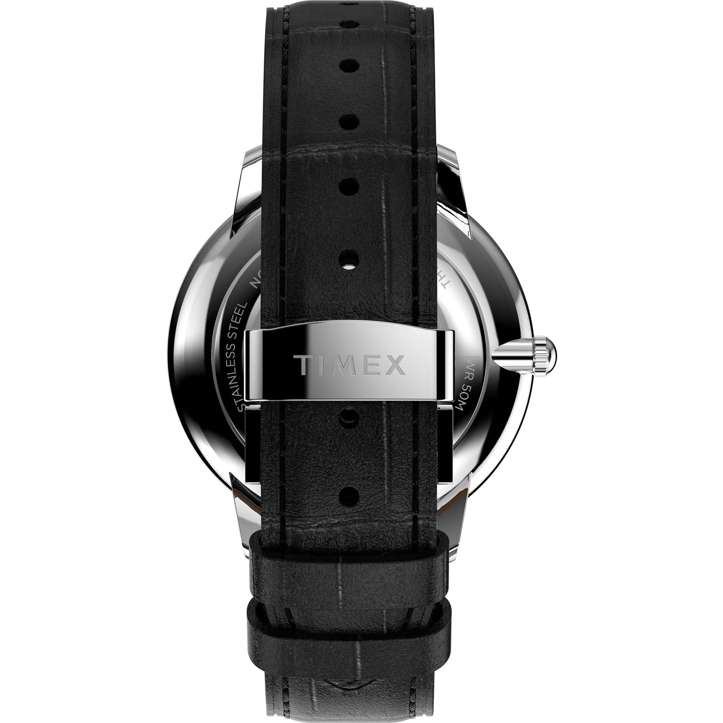 Timex Waterbury Roman Numerals Black Dial Analog Men's Watch - TW2Y23200UJ