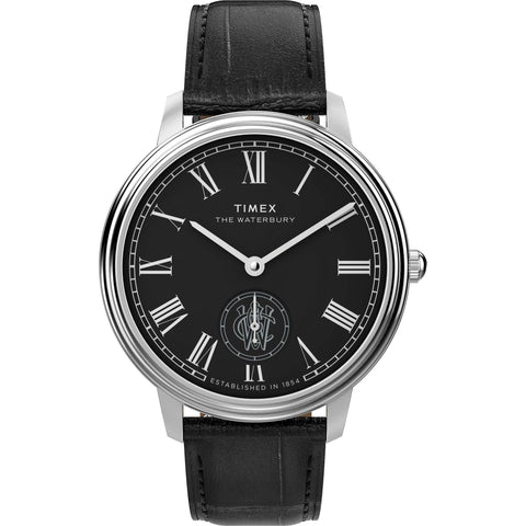 Timex Waterbury Roman Numerals Black Dial Analog Men's Watch - TW2Y23200UJ - Buy Now at Sai Creations Watches