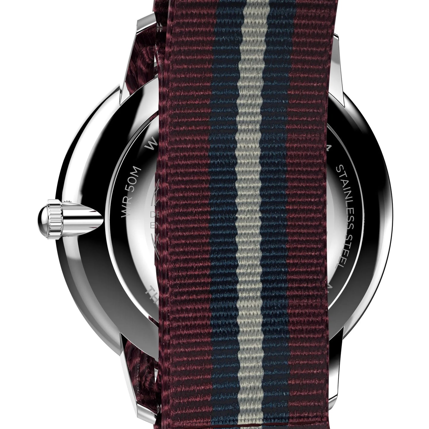 Timex Waterbury Roman Numerals Silver-Tone Dial Men's Watch - TW2Y27600UJ