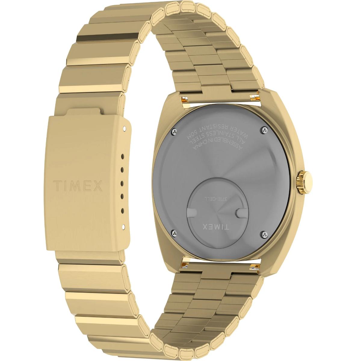 Timex Q Vintage-Inspired Black Dial Analog Men's Watch TW2Y34400UJ