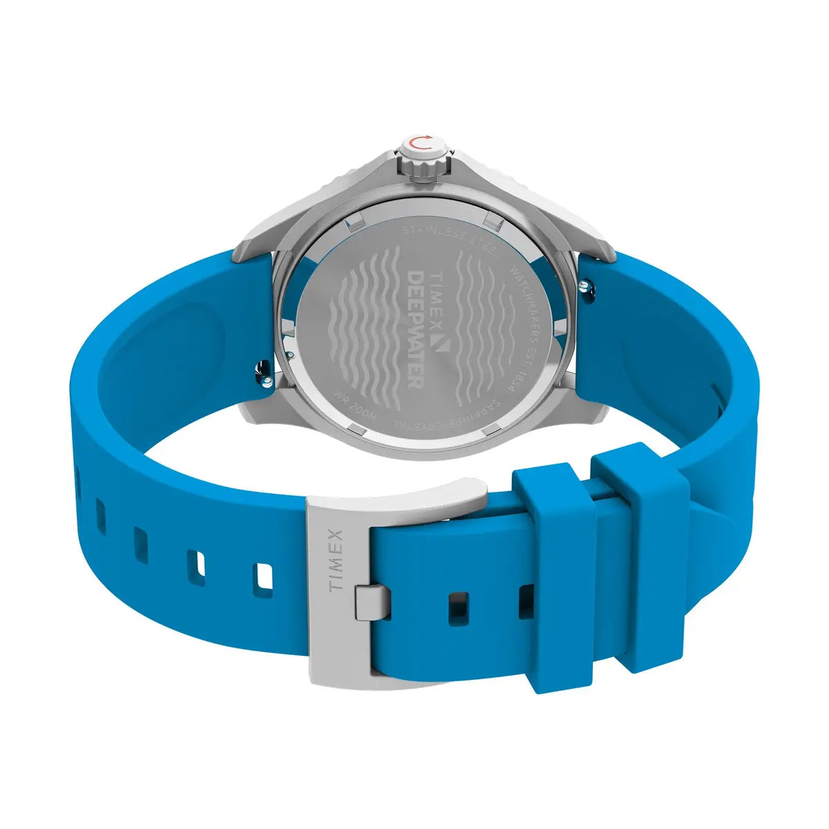 Timex Deepwater Quartz Blue Dial Analog Unisex Watch TW2Y40400UJ