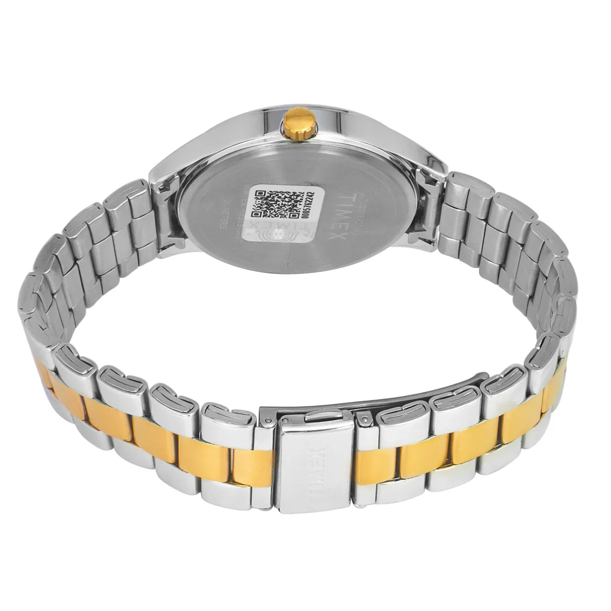 Timex Men Multifunction White Round Brass Dial Watch - TWEG18424