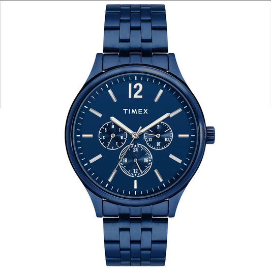 Timex Men Blue Round Dial Analog Watch - TWEG18437