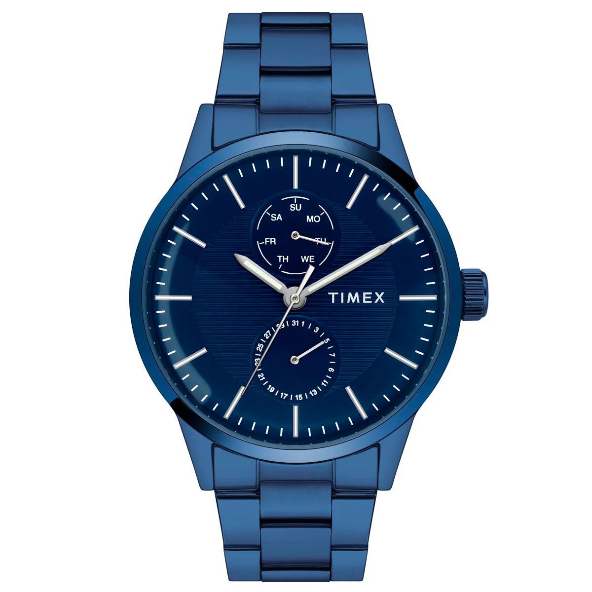 Timex Men Brass Dial Stainless Steel Analog Watch TWEG19940