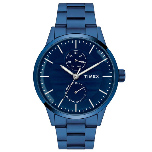 Timex Men Brass Dial Stainless Steel Analog Watch TWEG19940