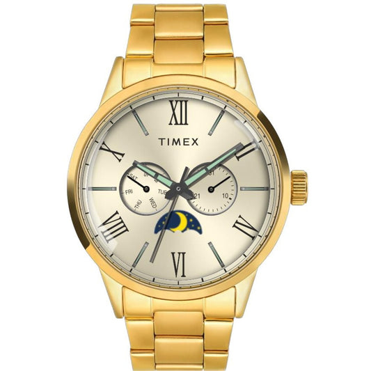 Timex Modern Roman Light Champ Dial Men's Astrological Watch - TWEG19945