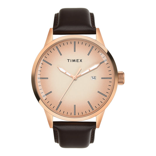 Timex Men Ivory Round Dial Analog Watch - TWEG19950
