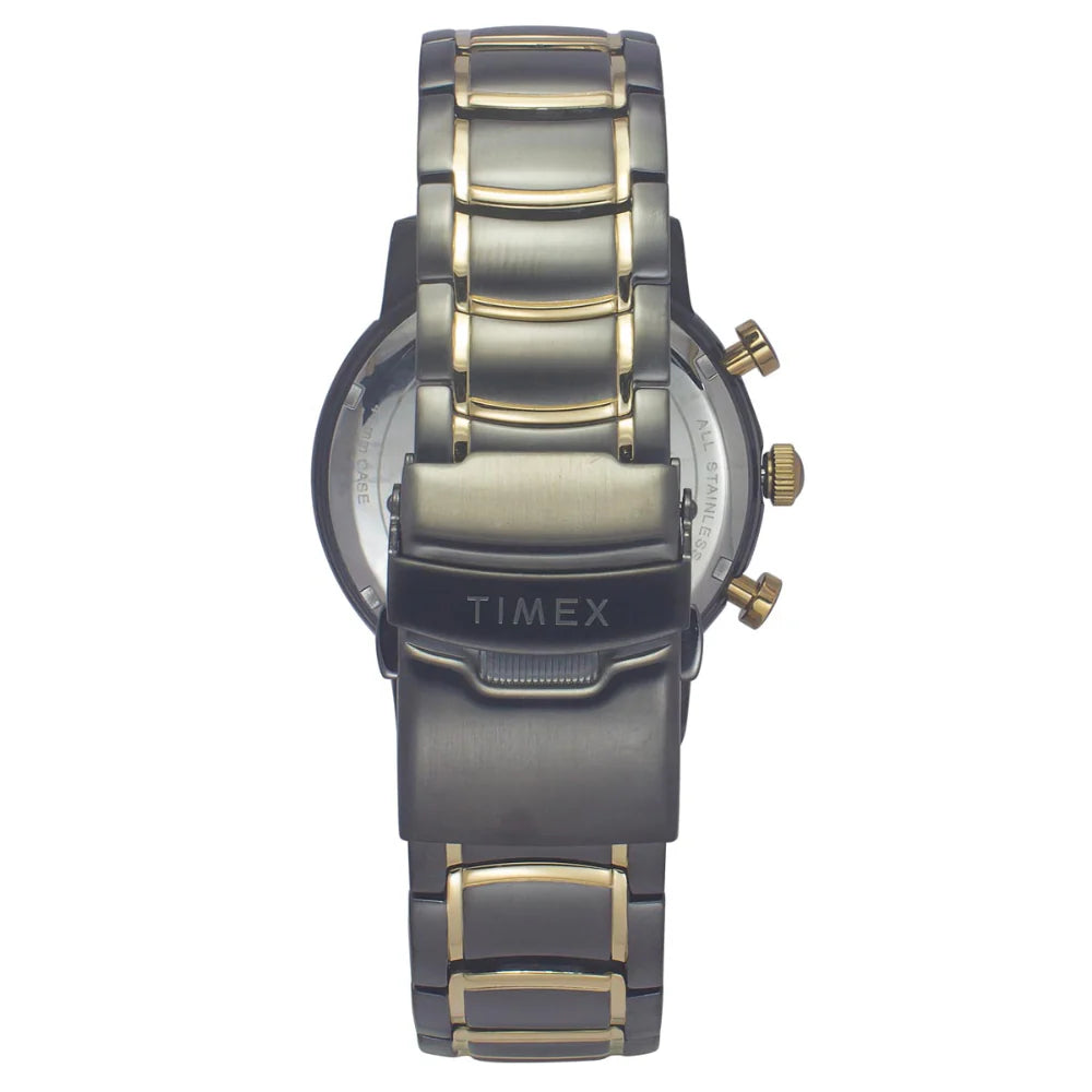 Timex Black Round Dial Quartz Analog Men Watch - TWEG20208