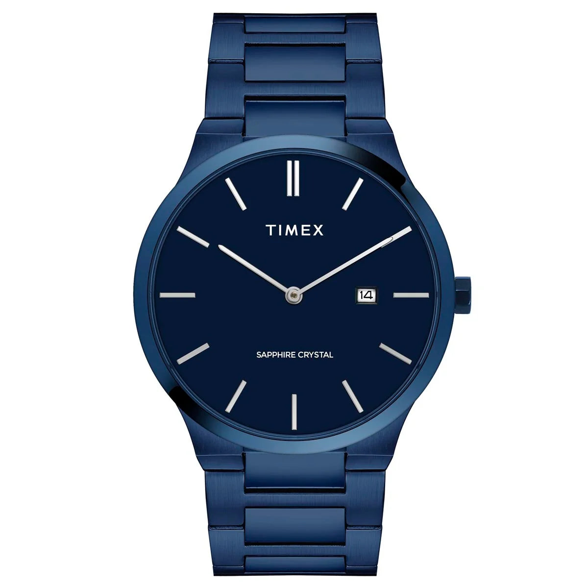 Timex Men Analog Blue Round Dial Stainless Steel  Watch- TWEG23602