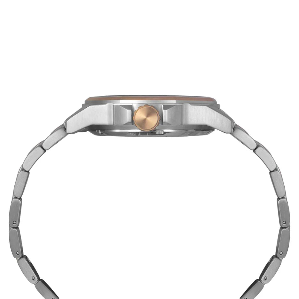 Timex Black Round Dial Analog Automatic Men Watch - TWEG24102