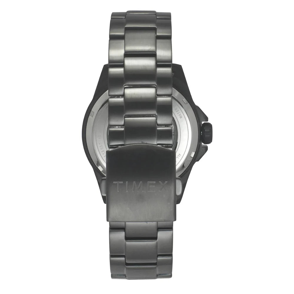 Timex Men Black Round Dial Analog Automatic Watch - TWEG24103