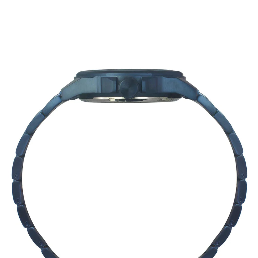 Timex Men Blue Round Dial Analog Automatic Watch - TWEG24104