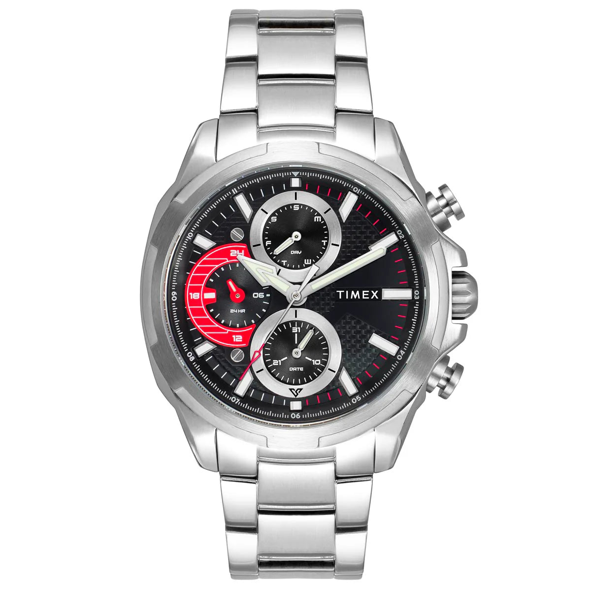 Timex Black Round Dial Quartz Analog Men Watch TWEG25000