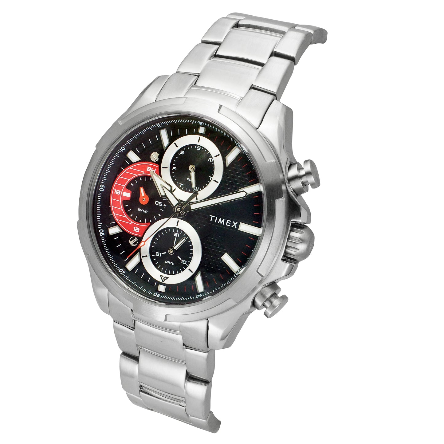 Timex Black Round Dial Quartz Analog Men Watch TWEG25000